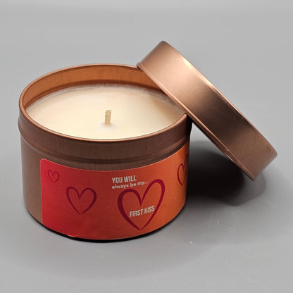 First Kiss Scented Travel Candle