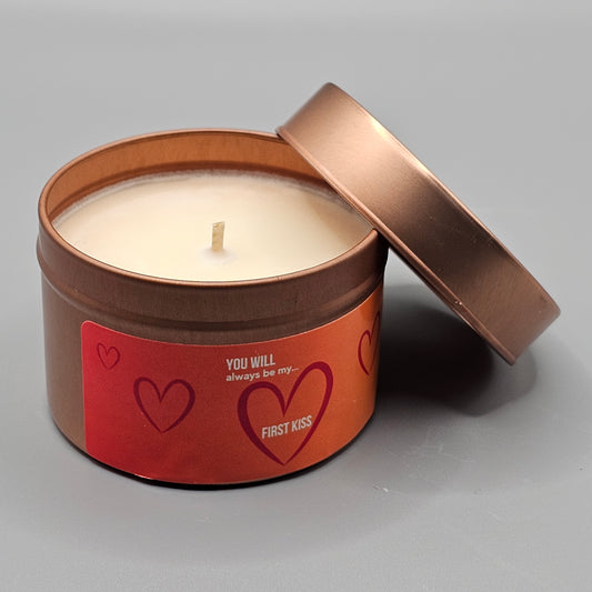 First Kiss Scented Travel Candle